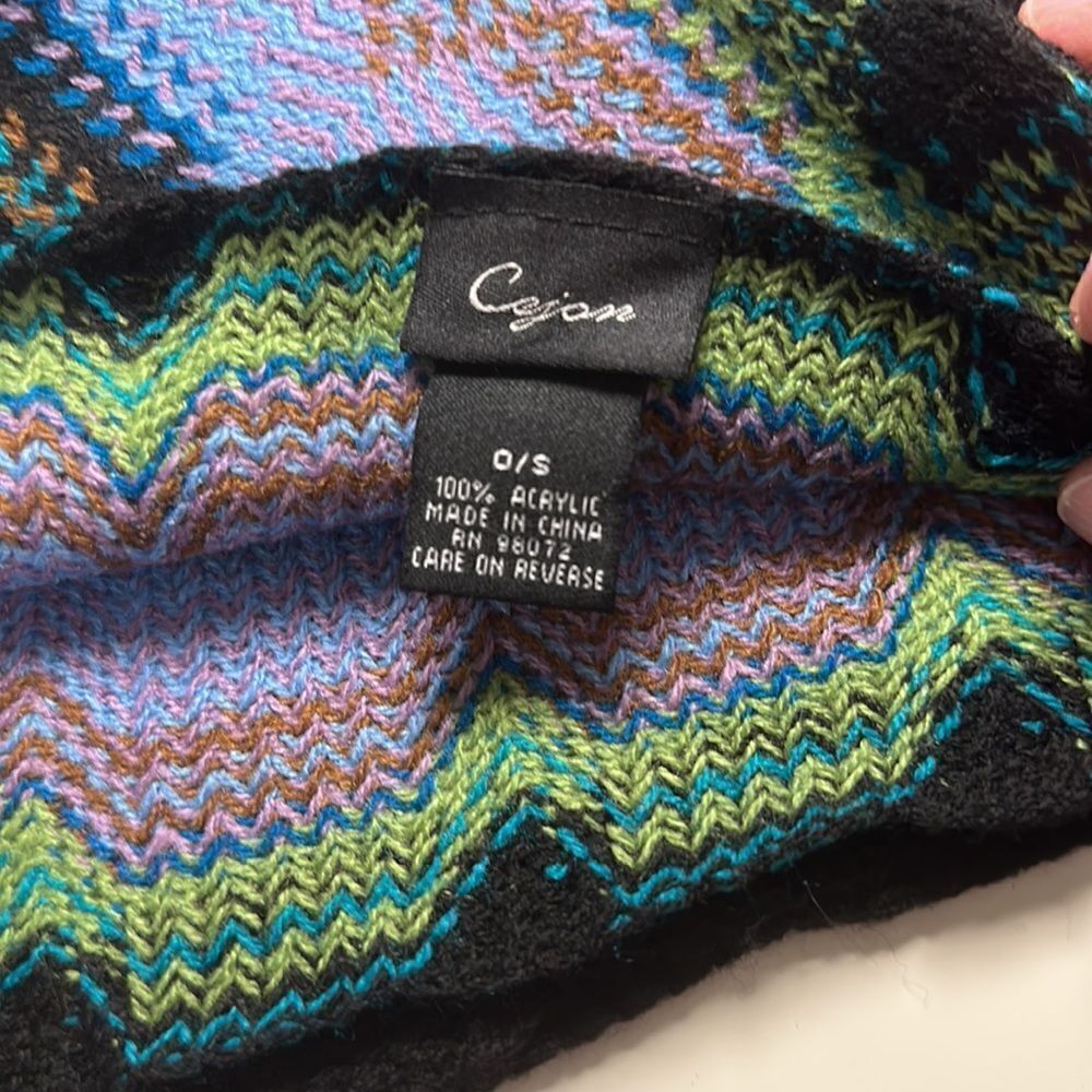 Cejon Colorful Winter Scarf/Shawl - Picture 5 of 5